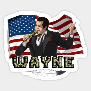 Wayne Newton American Legend Sticker